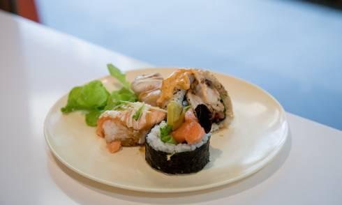 Food on a plate