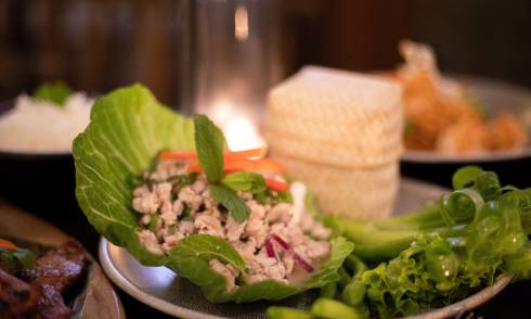 Plate of food