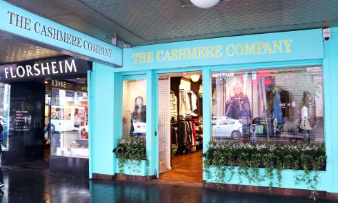 Exterior of The Cashmere Company