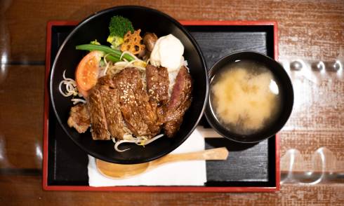 Plate of food