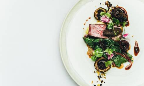 Plate of food