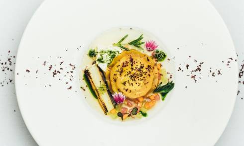 Plate of food