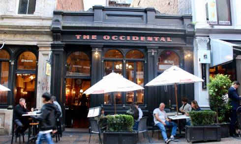 Exterior of restaurant 