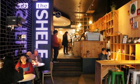 Interior of eatery