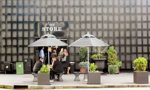Exterior of bakery