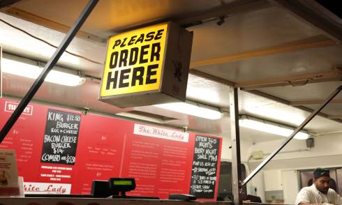 Restaurant signage