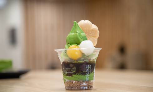 Cup of dessert