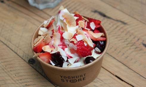 Dessert in a bowl 