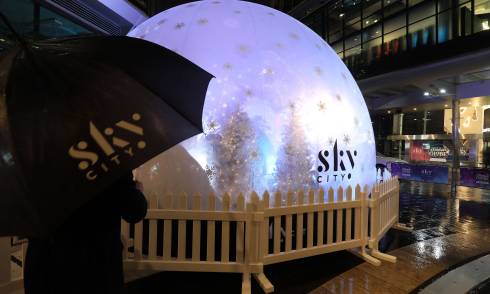 SKYCITY Snow Globe