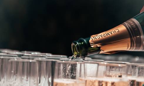 Champagne tasting