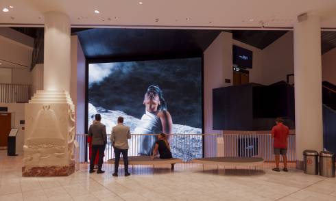 Lisa Reihana Ihi at Aotea Centre