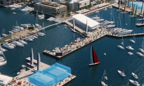 America's Cup in Wynyard Quarter