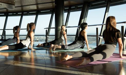 Yoga in the Sky