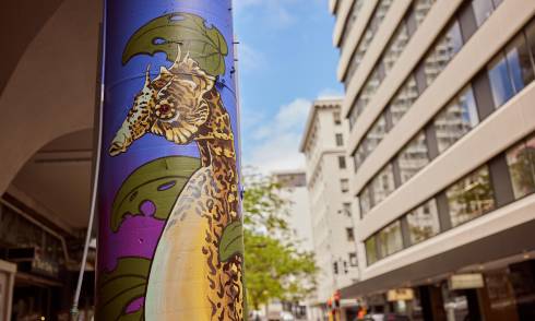 Artweek in the city centre 