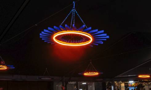 Disco Plates in Chancery Square