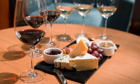 Wine and cheese 