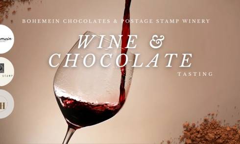 Wine and chocolate tasting 