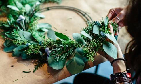 Christmas wreath 