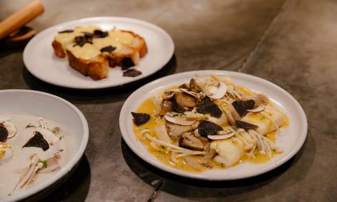 Truffle lunch at Esther 
