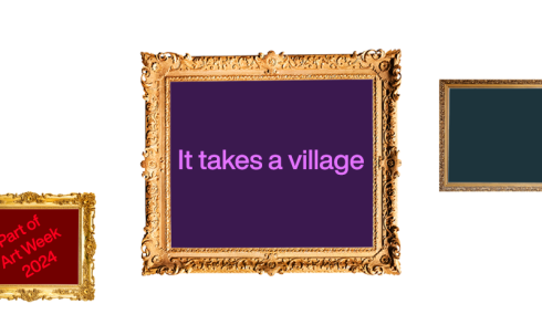 urban art village banner 3 - art week 2024