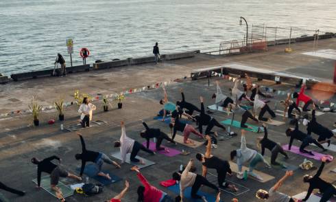 Queens Wharf Summer Yoga