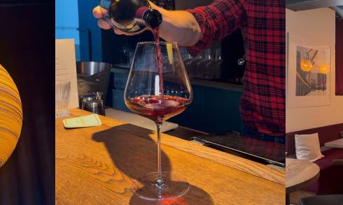 Ground wine bar