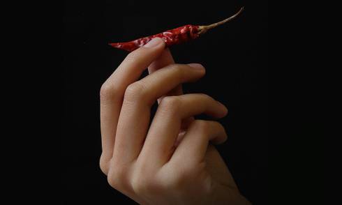 Chilli eating