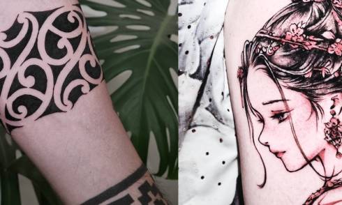 Pink Panda Tattoos