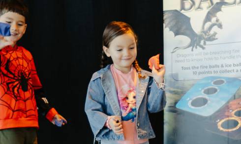 Dragons and Vikings at the Sky Tower