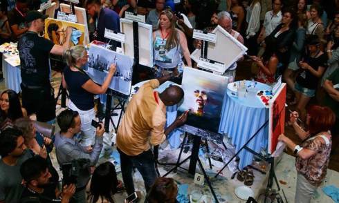 Art Battle Ellen Melville Centre