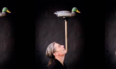Man with Duck