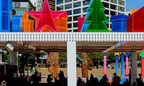 Auckland Live Christmas in Aotea Square The Pavilion