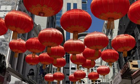 Lunar New Year Lanterns Vulcan Lane
