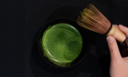 Slow koi - matcha FB post