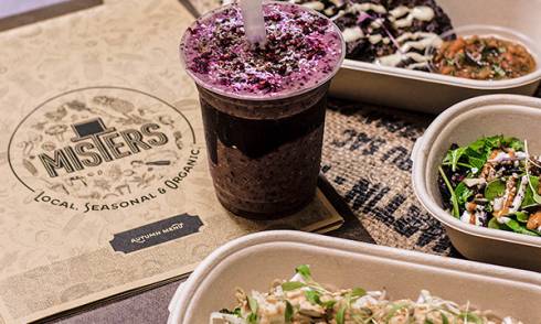 New Menu at Misters