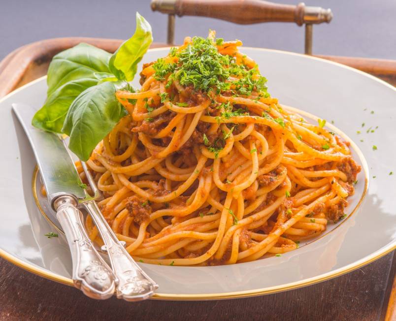 Stack of pasta