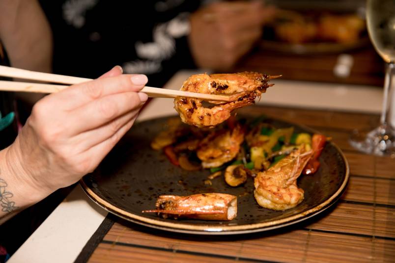 Grilled prawn