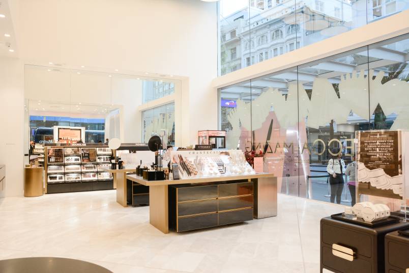 Interior of Mecca store