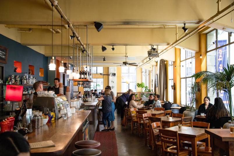 Restaurant and bar