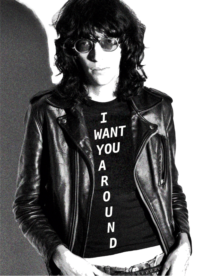 I WANT YOU AROUND