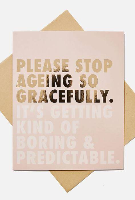 Typo - birthday card