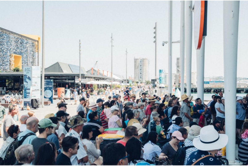 The 36th America's Cup presented by PRADA Cup Village. Image: aucklandnz.com