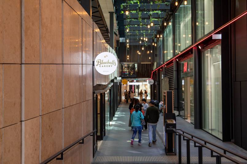 Laneways in Commercial Bay