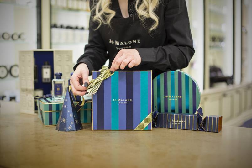 Jo Malone gift wrapping