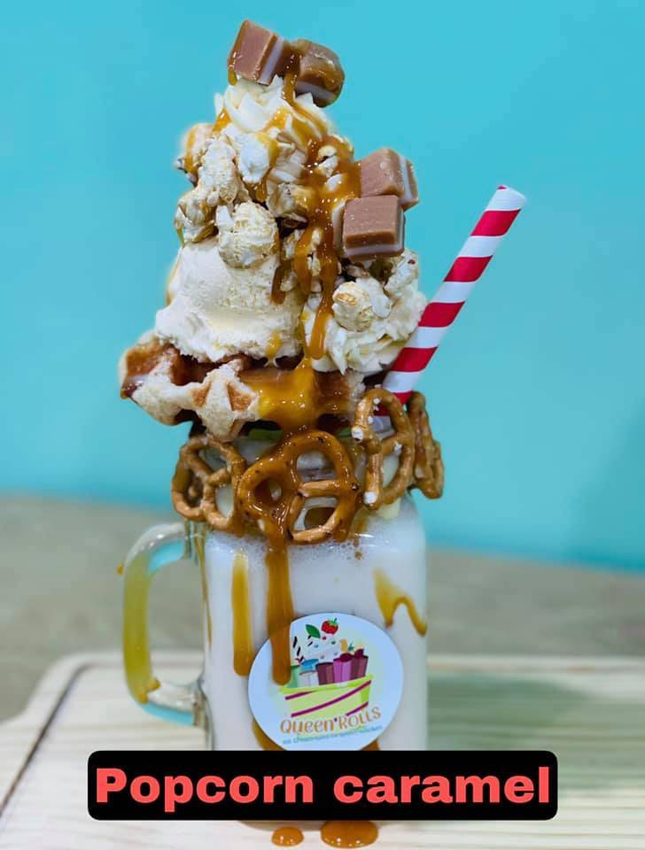 Queen Rolls Ice Cream