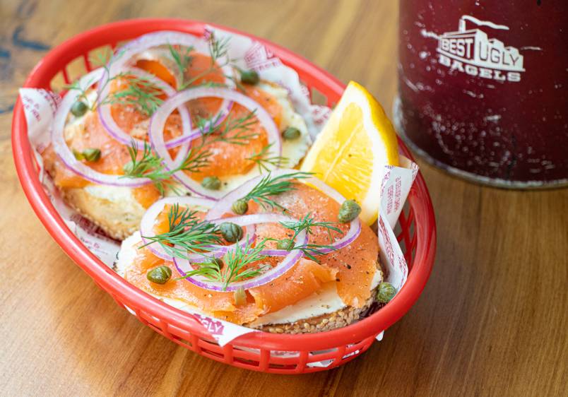 Salmon bagel-best-ugly-bagels