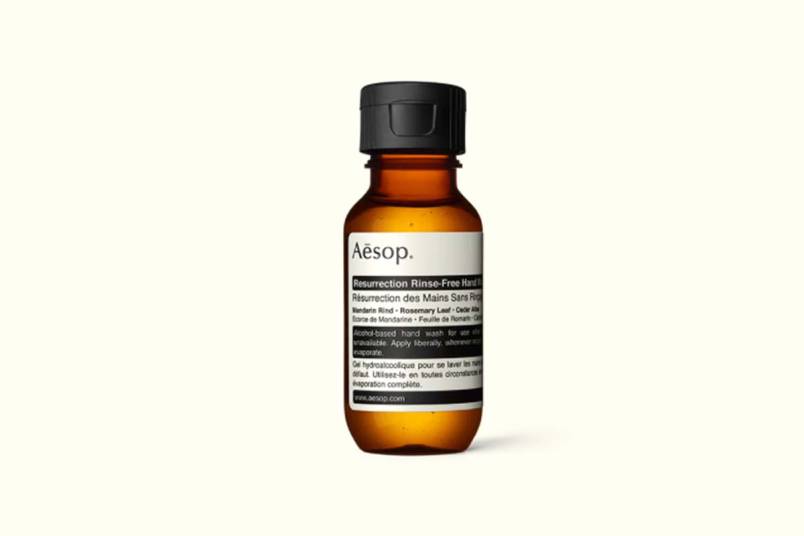 Aesop hand sanitiser 