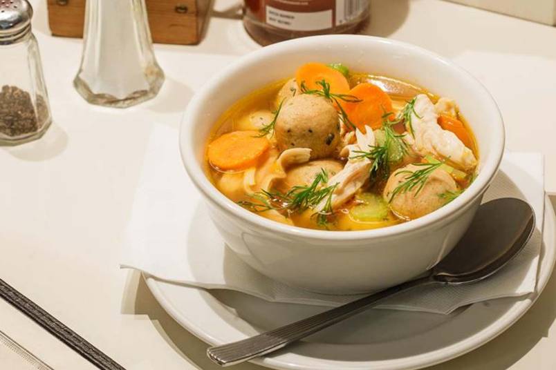 Federal Delicatessen matzo ball soup