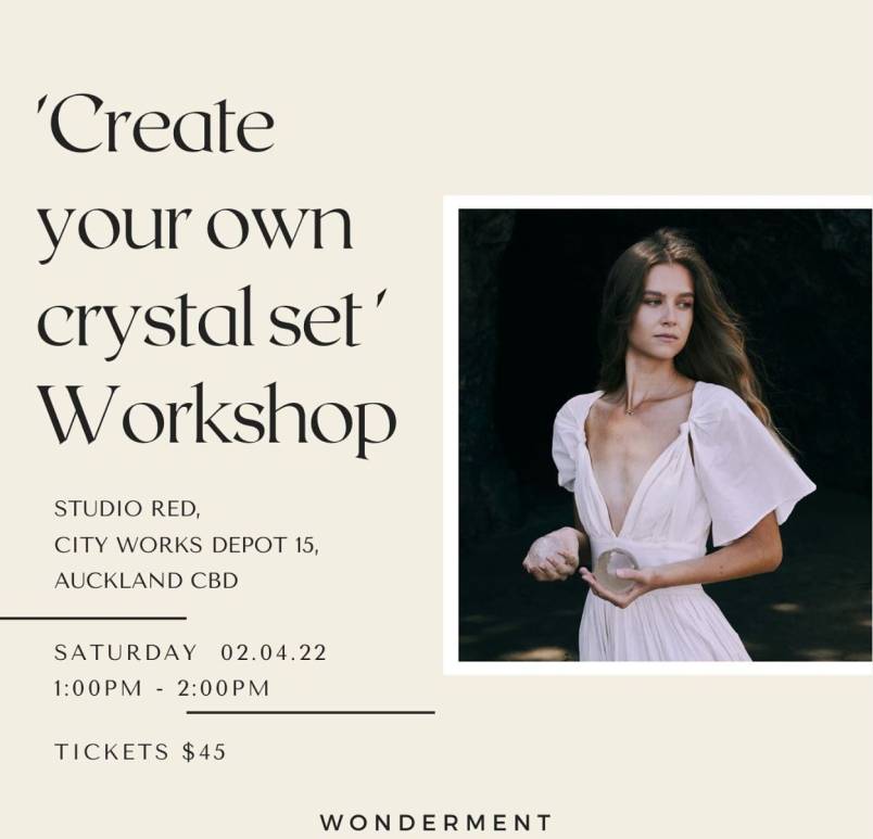 Studio Red Wellness Crystal Workshop 