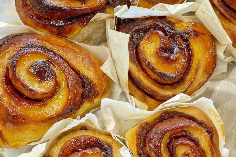 Cinnamon Roll at Tart Bakery 